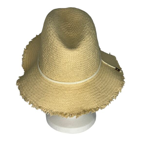 Hatattack Classic Travel Hat with fringe tan color - Picture 7 of 14